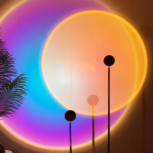 sunset projection lamp