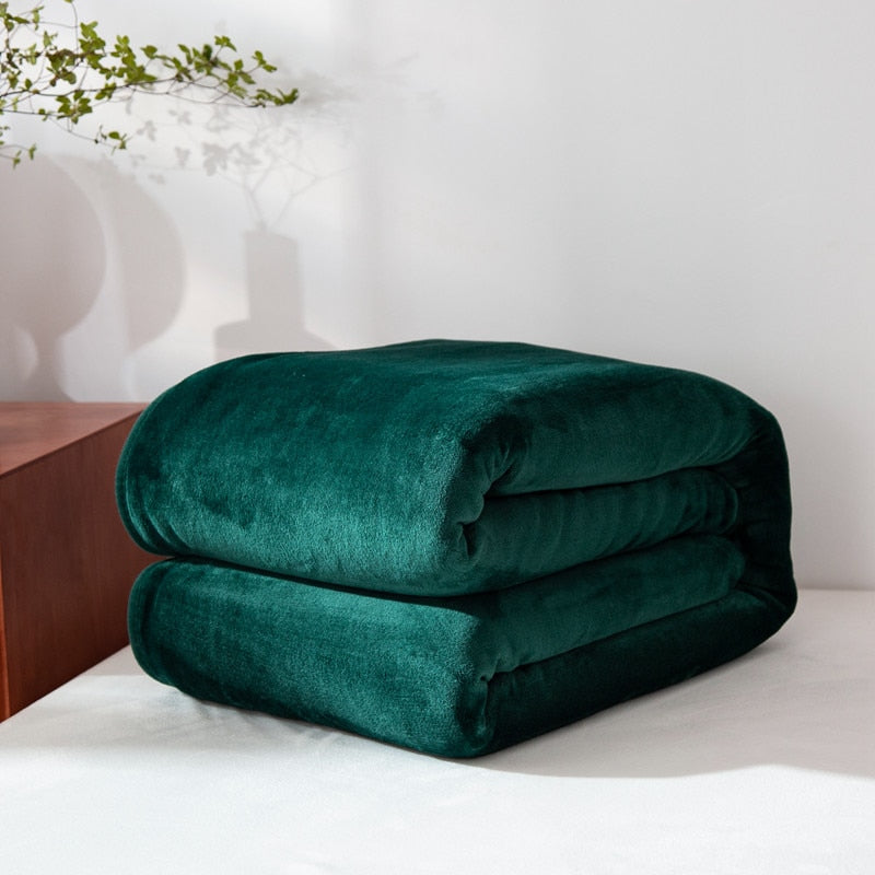 Flannel Fleece Throw Blanket