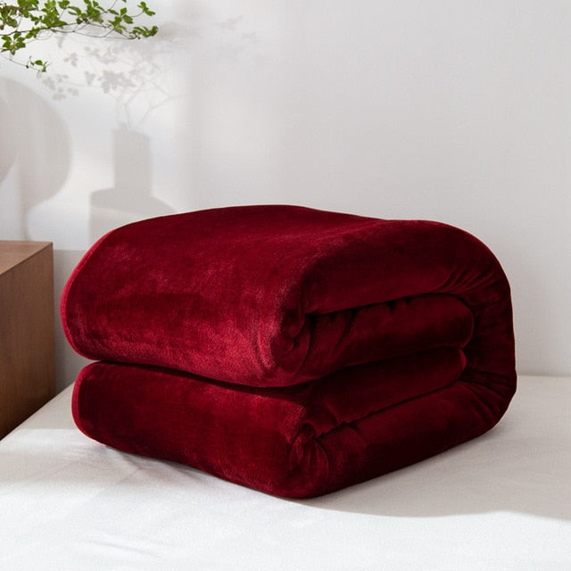 Flannel Fleece Throw Blanket