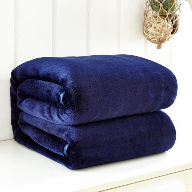 Flannel Fleece Throw Blanket