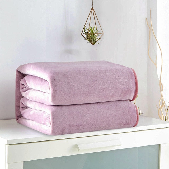Flannel Fleece Throw Blanket