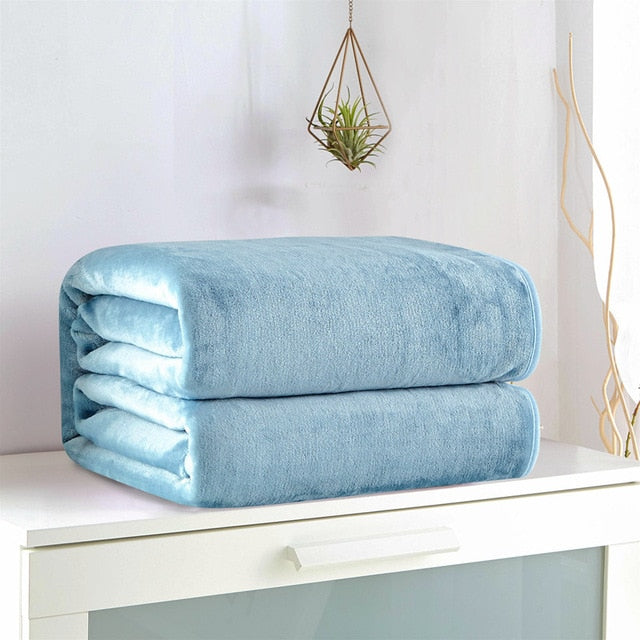 Flannel Fleece Throw Blanket