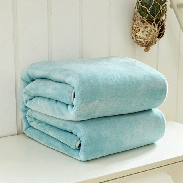 Flannel Fleece Throw Blanket