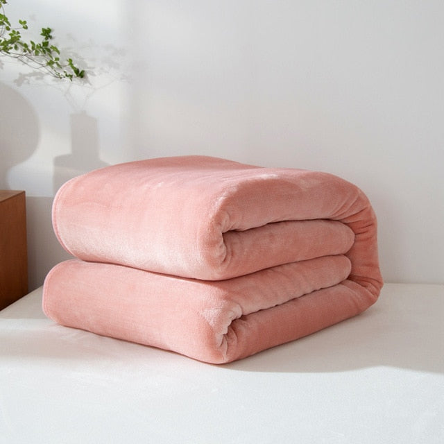 Flannel Fleece Throw Blanket